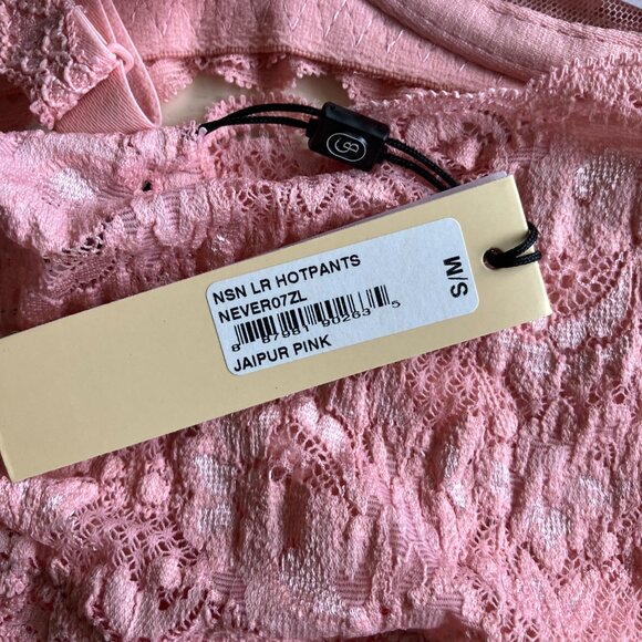 NWT Cosabella Set: Never Say Never Balconette Bra 32DD/32E & Panty S/M in Pink - Picture 9 of 10